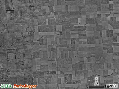 Prairie Green township, Illinois satellite photo by USGS