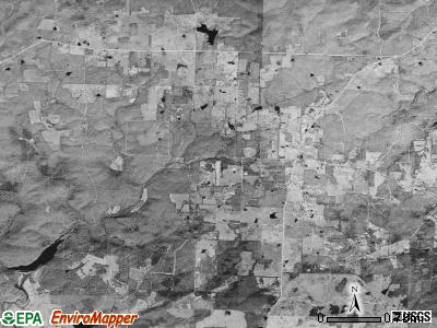 Annieville township, Arkansas satellite photo by USGS