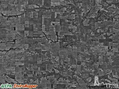 Pilot Grove township, Illinois satellite photo by USGS