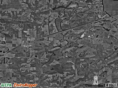 Putman township, Illinois satellite photo by USGS