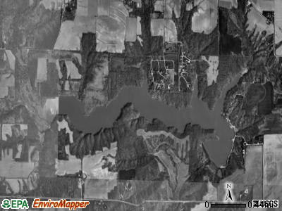Macomb City township, Illinois satellite photo by USGS