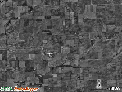 Allin township, Illinois satellite photo by USGS