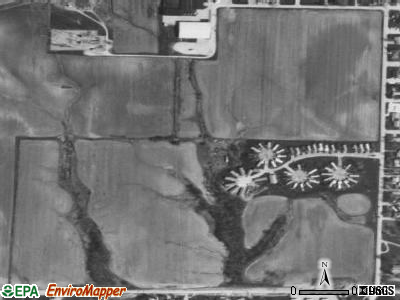 Chalmers township, Illinois satellite photo by USGS