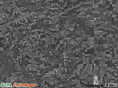 Lewistown township, Illinois satellite photo by USGS