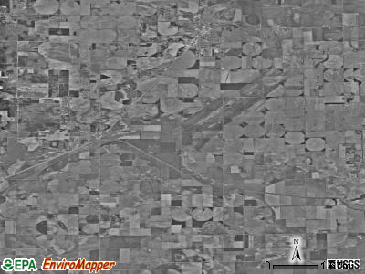 Manito township, Illinois satellite photo by USGS