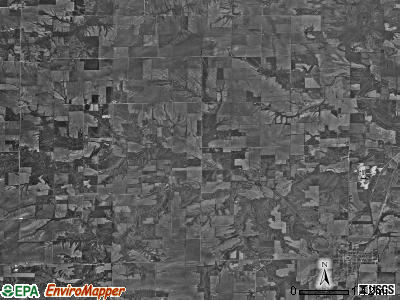 St. Mary township, Illinois satellite photo by USGS