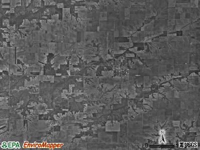 Industry township, Illinois satellite photo by USGS