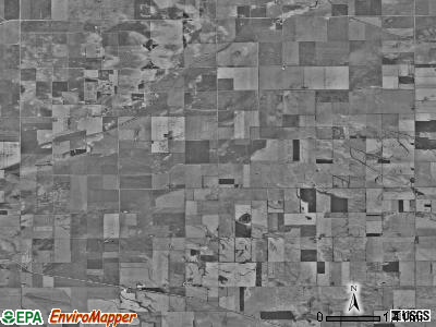 Pennsylvania township, Illinois satellite photo by USGS