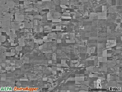 Sherman township, Illinois satellite photo by USGS
