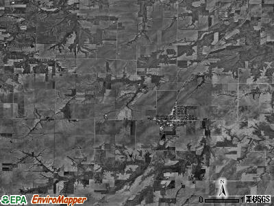Augusta township, Illinois satellite photo by USGS
