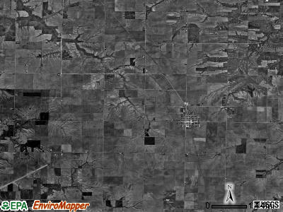 Chili township, Illinois satellite photo by USGS