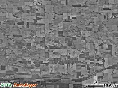 Salt Creek township, Illinois satellite photo by USGS