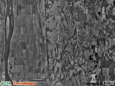 Lima township, Illinois satellite photo by USGS