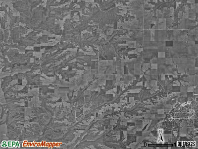 Buena Vista township, Illinois satellite photo by USGS