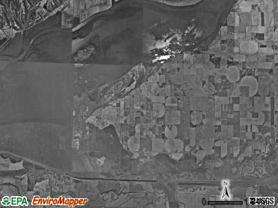 Lynchburg township, Illinois satellite photo by USGS