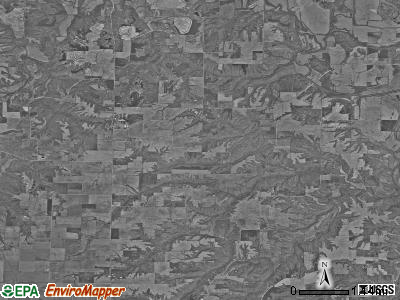 Missouri township, Illinois satellite photo by USGS