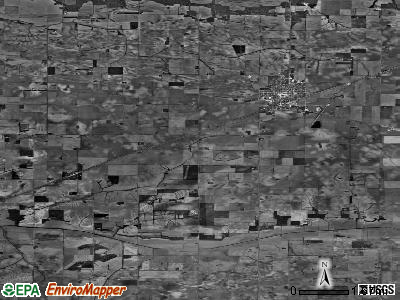 Mount Pulaski township, Illinois satellite photo by USGS