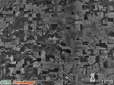 Gilmer township, Illinois satellite photo by USGS