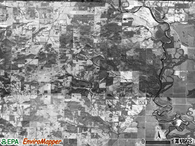 Little Black township, Arkansas satellite photo by USGS