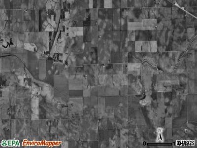 Lake Fork township, Illinois satellite photo by USGS