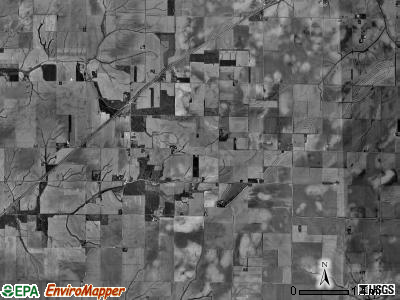 Buffalo Hart township, Illinois satellite photo by USGS