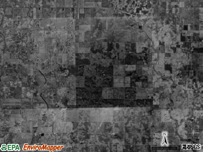 Unity township, Illinois satellite photo by USGS