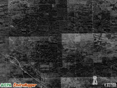 Dora township, Illinois satellite photo by USGS