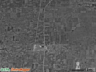 Arcola township, Illinois satellite photo by USGS