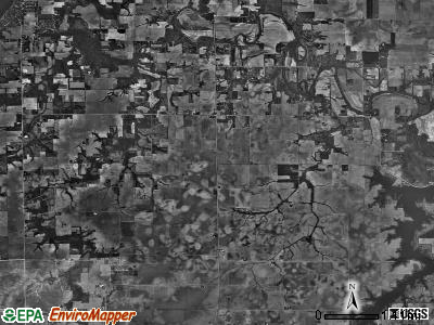 Cotton Hill township, Illinois satellite photo by USGS