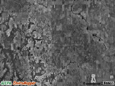 Buckhart township, Illinois satellite photo by USGS