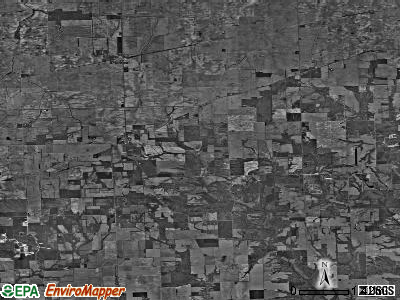 Grandview township, Illinois satellite photo by USGS