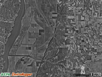 Patterson township, Illinois satellite photo by USGS