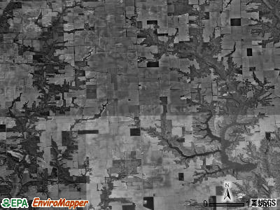 Dolson township, Illinois satellite photo by USGS