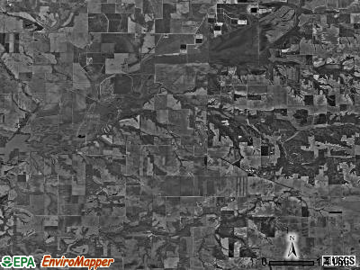 Wrights township, Illinois satellite photo by USGS