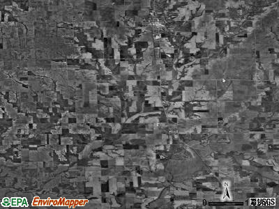 Rockbridge township, Illinois satellite photo by USGS