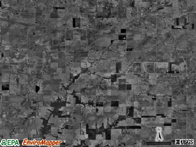Rountree township, Illinois satellite photo by USGS