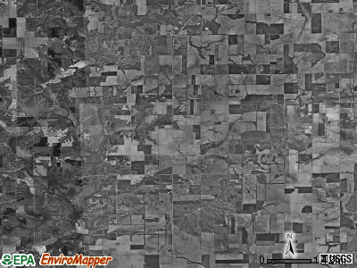 Cold Spring township, Illinois satellite photo by USGS
