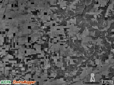 Spring Point township, Illinois satellite photo by USGS