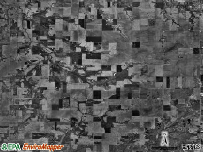 Fidelity township, Illinois satellite photo by USGS