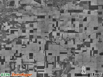 Lone Grove township, Illinois satellite photo by USGS