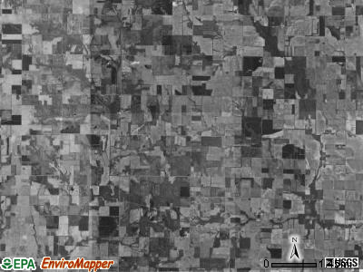 Lukin township, Illinois satellite photo by USGS