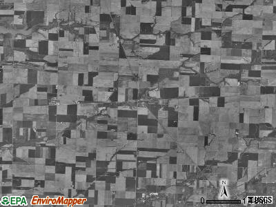 Meridian township, Illinois satellite photo by USGS