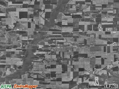 Wade township, Illinois satellite photo by USGS