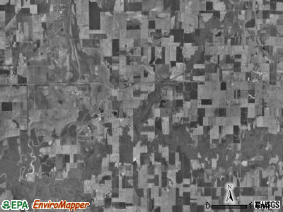 Lake township, Illinois satellite photo by USGS