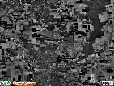 Freeburg township, Illinois satellite photo by USGS