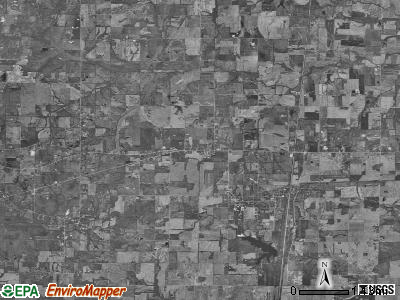 Webber township, Illinois satellite photo by USGS