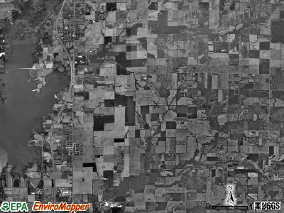 Spring Garden township, Illinois satellite photo by USGS