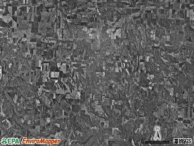 Bradley township, Illinois satellite photo by USGS