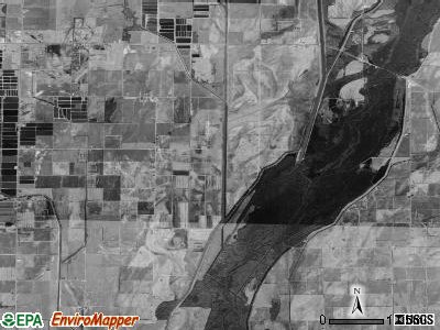 Hays township, Arkansas satellite photo by USGS