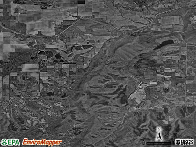 Mountain township, Illinois satellite photo by USGS